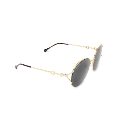 Gucci GG1017SK Sonnenbrillen 001 gold - Dreiviertelansicht