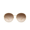 Gucci GG1017SK Sunglasses 003 gold - product thumbnail 1/4