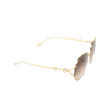 Gucci GG1017SK Sunglasses 003 gold - product thumbnail 2/4