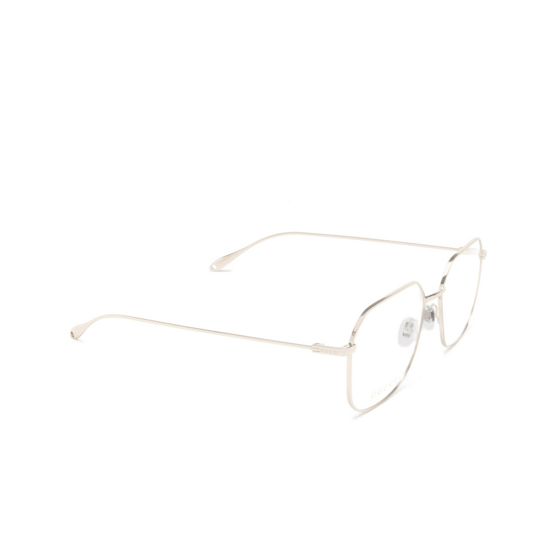 Gucci GG1032O Eyeglasses 006 silver - 2/4