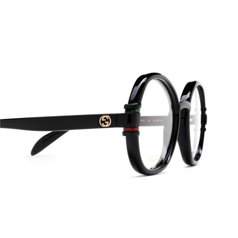 Gucci GG1069O Eyeglasses 001 black - 3/4