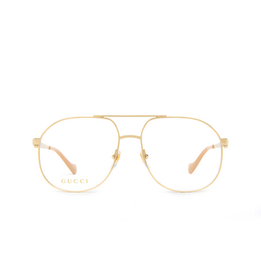 Gucci GG1091O Korrektionsbrillen 002 gold - Vorderansicht