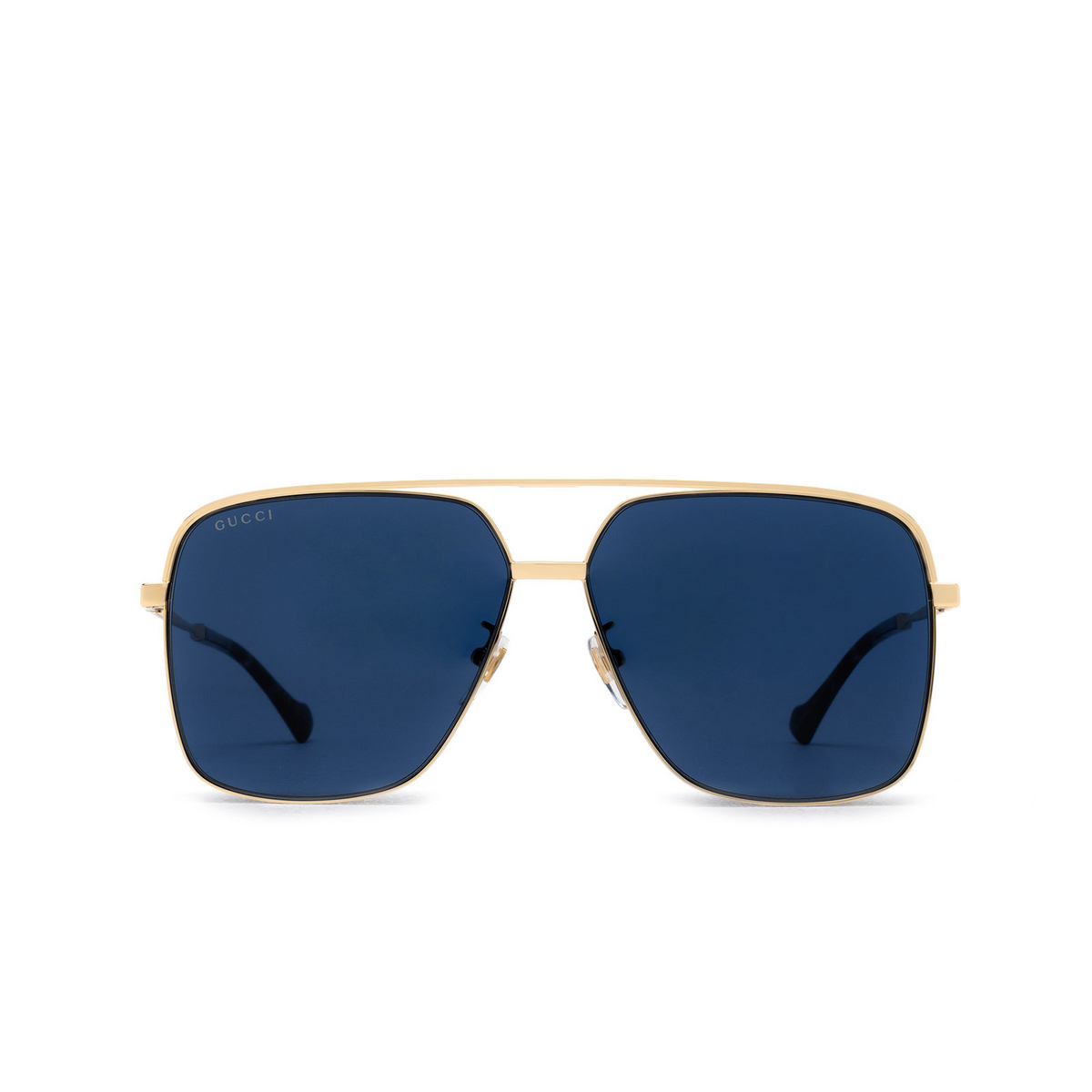 Gucci - blue metal sport sunglasses – vommer