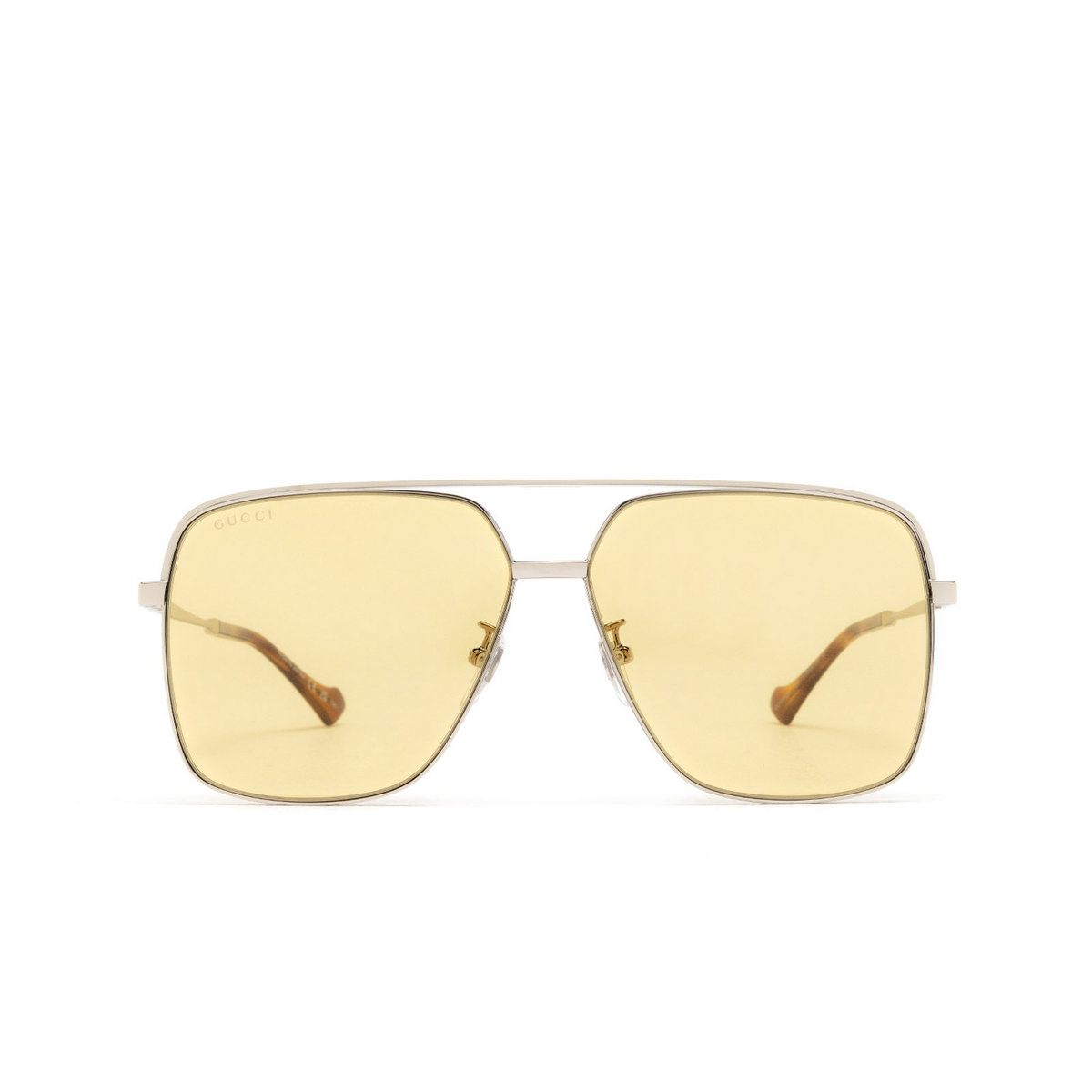 Gucci GG1099SA Sunglasses 004 Silver - front view