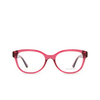 Gucci GG1115O Eyeglasses 002 burgundy - product thumbnail 1/4
