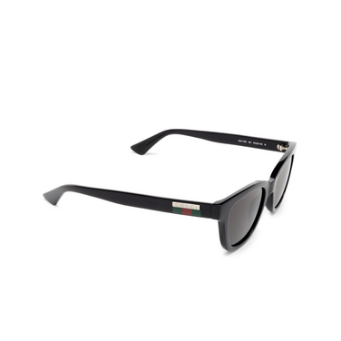 Gucci GG1116S Sunglasses 001 black - three-quarters view