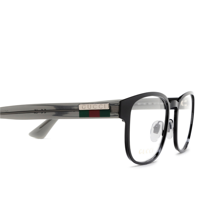 Gucci GG1118O Eyeglasses 003 black - 3/4