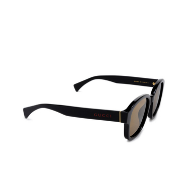 Gucci GG1140SK Sunglasses 003 black - three-quarters view