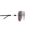 Gucci GG1163S Sunglasses 001 gold - product thumbnail 3/4