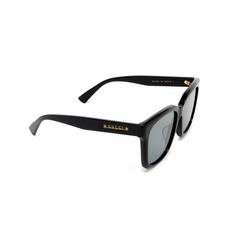 Gucci GG1175SK Sunglasses 002 black - 2/4