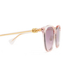 Gucci GG1180SK Sunglasses 005 pink - product thumbnail 3/4