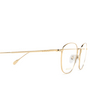 Lunettes de vue Gucci GG1186O 003 gold - Vignette du produit 3/4