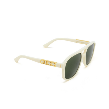 Gafas de sol Gucci GG1188S 005 ivory - Vista tres cuartos
