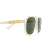 Lunettes de soleil Gucci GG1188S 005 ivory - Vignette du produit 3/4