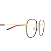 Gucci GG1197OA Korrektionsbrillen 001 gold - Produkt-Miniaturansicht 3/4