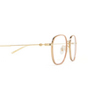 Gucci GG1198OA Korrektionsbrillen 002 gold - Produkt-Miniaturansicht 3/4