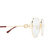 Gucci GG1208O Korrektionsbrillen 001 gold - Produkt-Miniaturansicht 3/4