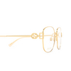Gucci GG1209O Korrektionsbrillen 002 gold - Produkt-Miniaturansicht 3/4