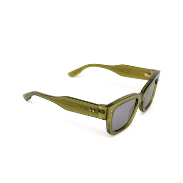Gucci GG1217S Sunglasses 004 green - three-quarters view
