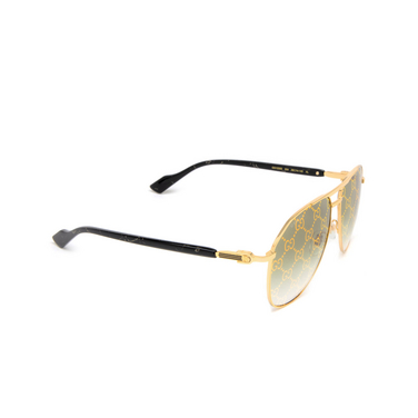 Gucci GG1220S Sonnenbrillen 004 gold - Dreiviertelansicht