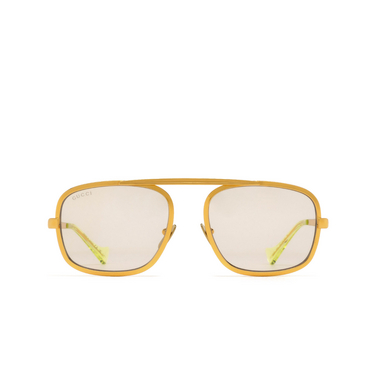 Gucci GG1250S Sunglasses 001 gold - front view