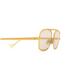 Gafas de sol Gucci GG1250S 001 gold - Miniatura del producto 3/4