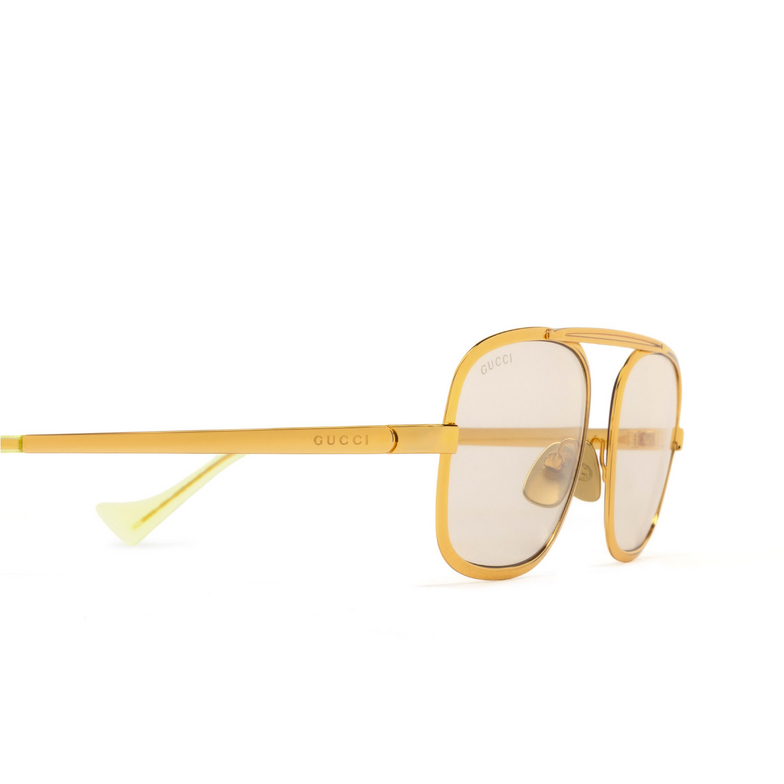 Gucci GG1250S Sunglasses 001 gold - 3/4
