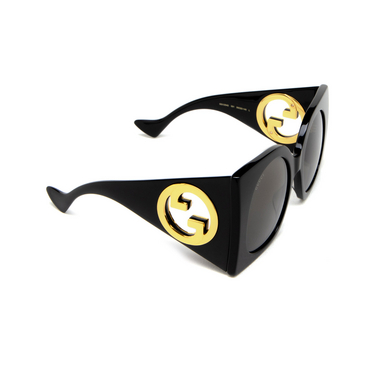 Gucci GG1254S Sonnenbrillen 001 black - Dreiviertelansicht