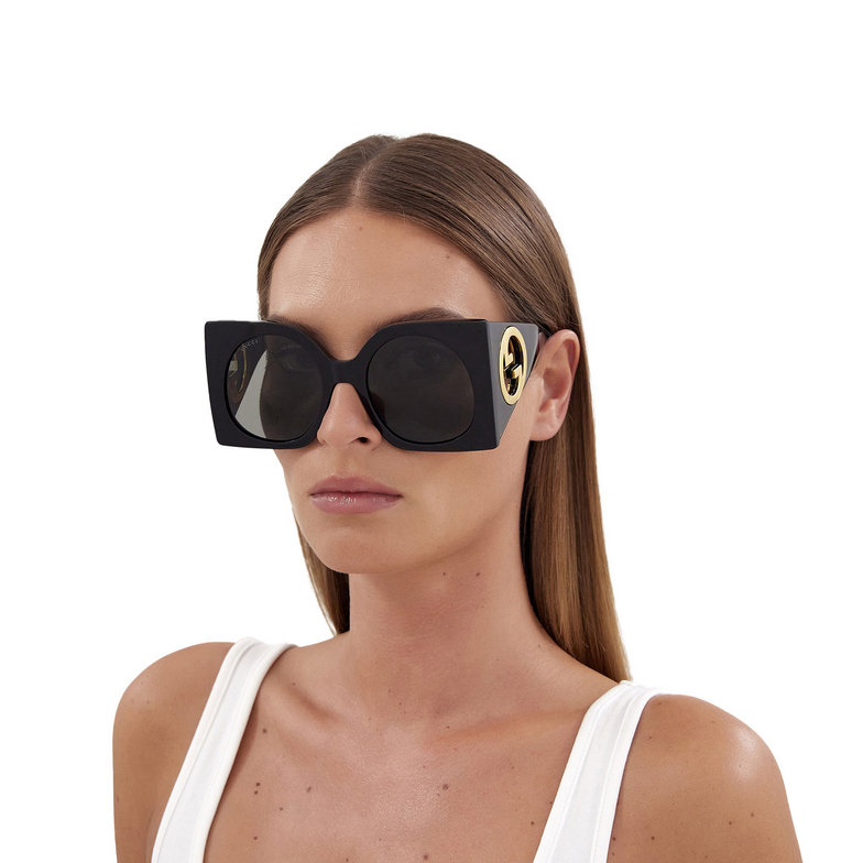 Gucci GG1254S Sunglasses 001 black - 5/5
