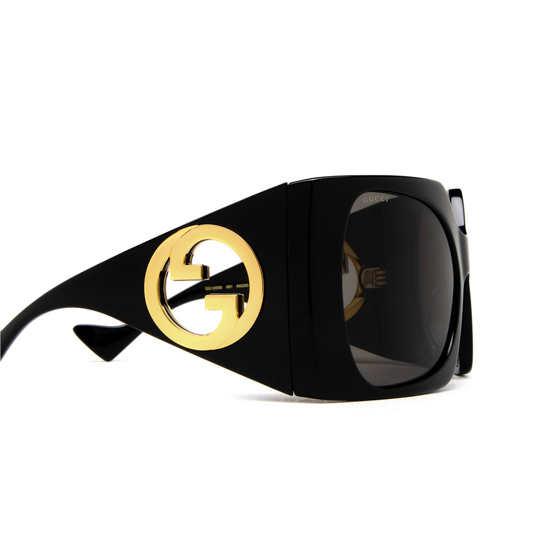 Gucci GG1255S Sunglasses 001 black - 3/4