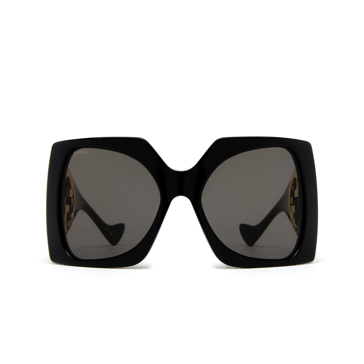 Gucci GG1255S Sunglasses 001 Black - front view
