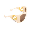 Gucci GG1255S Sunglasses 002 ivory - product thumbnail 2/4