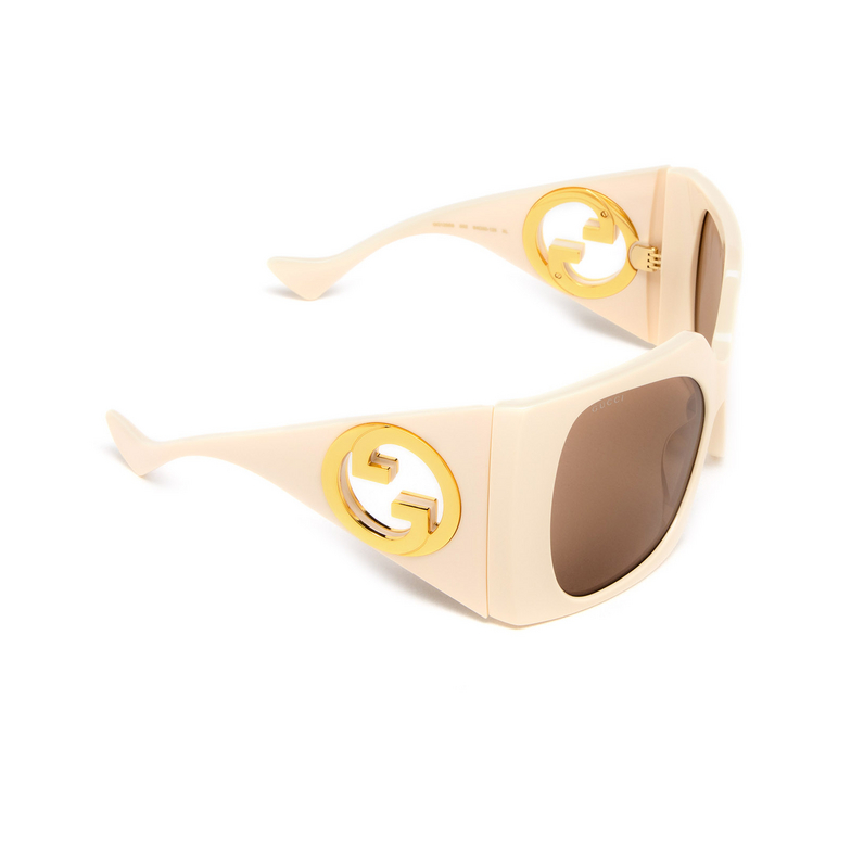 Gucci GG1255S Sunglasses 002 ivory - 2/4