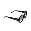 Gucci GG1256S Sunglasses 001 black - product thumbnail 2/4