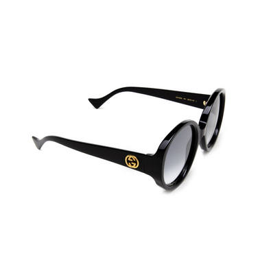 Gucci GG1256S Sonnenbrillen 001 black - Dreiviertelansicht