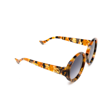 Gucci GG1256S Sonnenbrillen 004 havana - Dreiviertelansicht