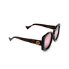 Gucci GG1257S Sunglasses 003 havana - product thumbnail 2/4