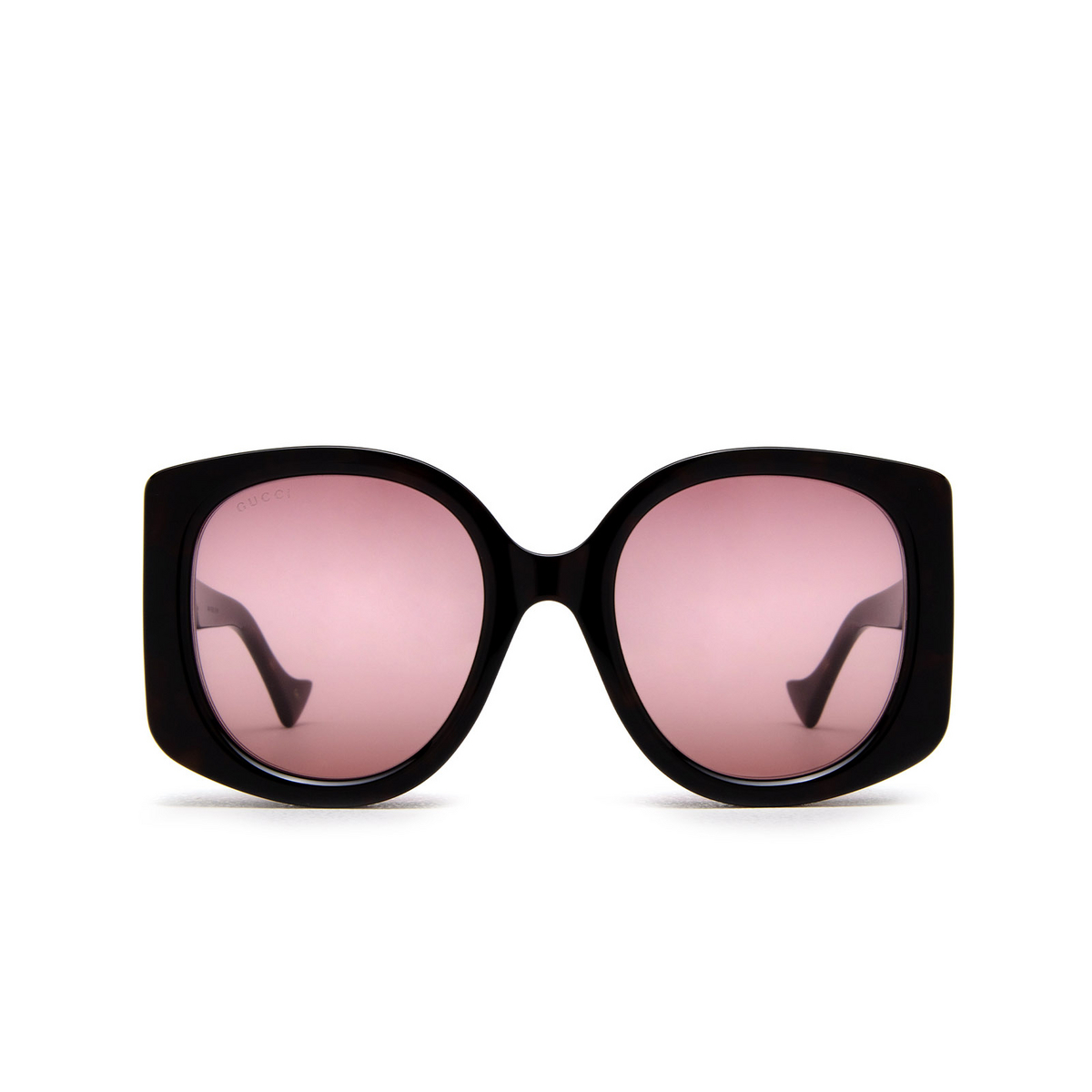 Gucci GG1257S Sunglasses 003 Havana - front view