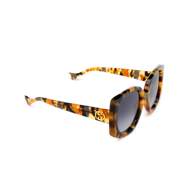 Gafas de sol Gucci GG1257S 004 havana - Vista tres cuartos