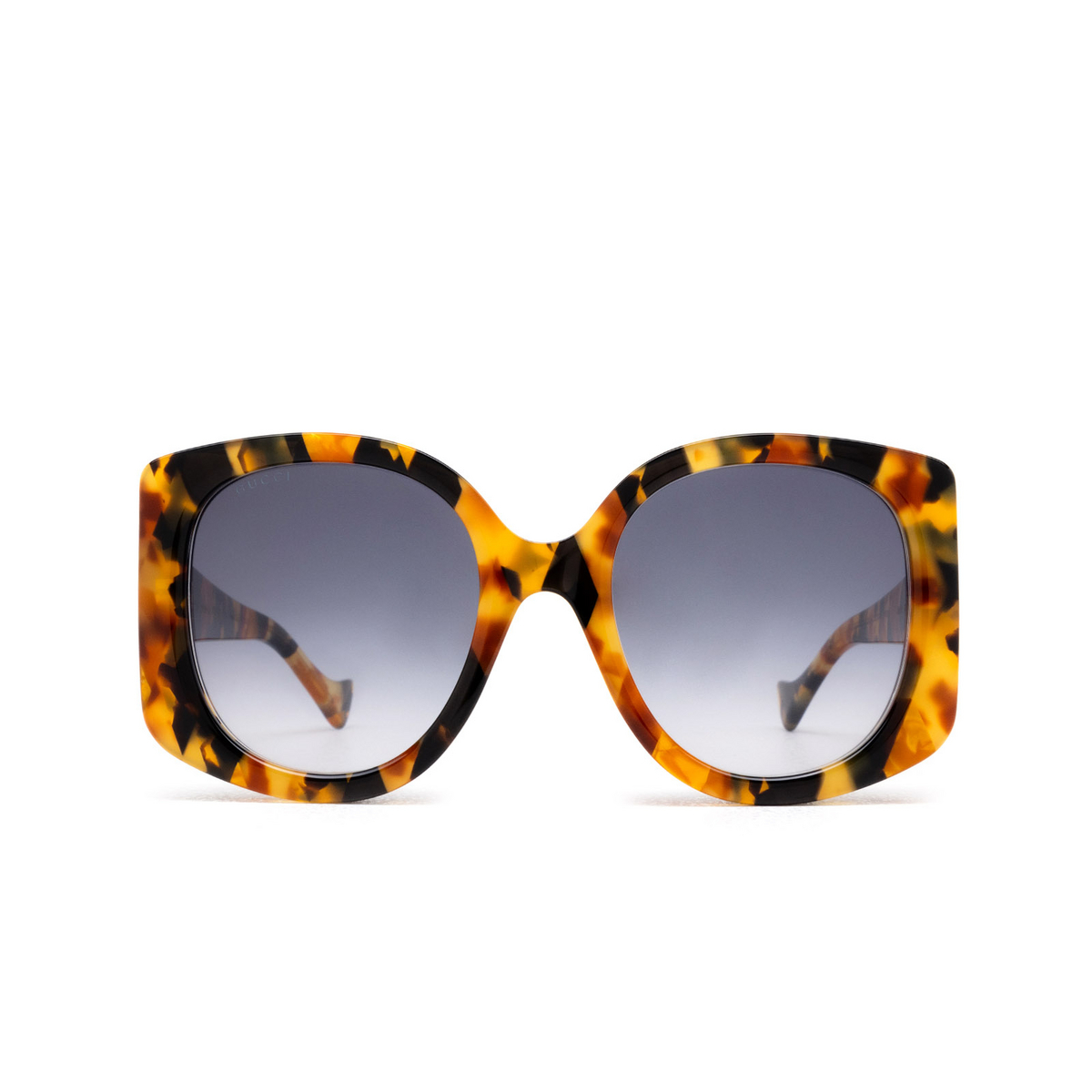 Gucci GG1257S Sunglasses 004 Havana - front view