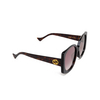 Gucci GG1257SA Sunglasses 003 havana - product thumbnail 2/4