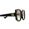 Gucci GG1257SA Sunglasses 004 black - product thumbnail 3/4