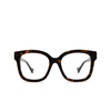 Gucci GG1258O Eyeglasses 005 havana - product thumbnail 1/4