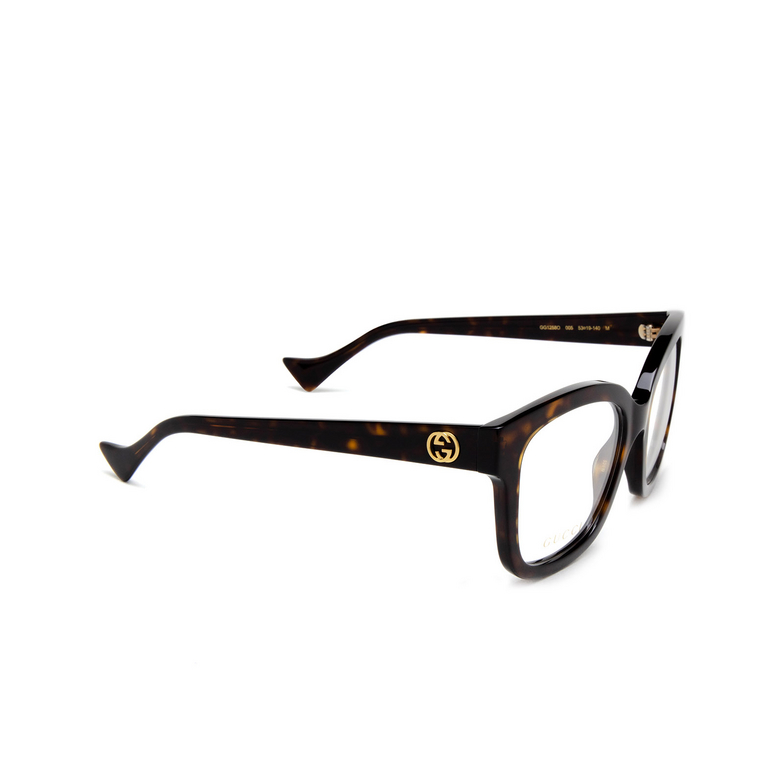Gucci GG1258O Eyeglasses 005 havana - 2/4