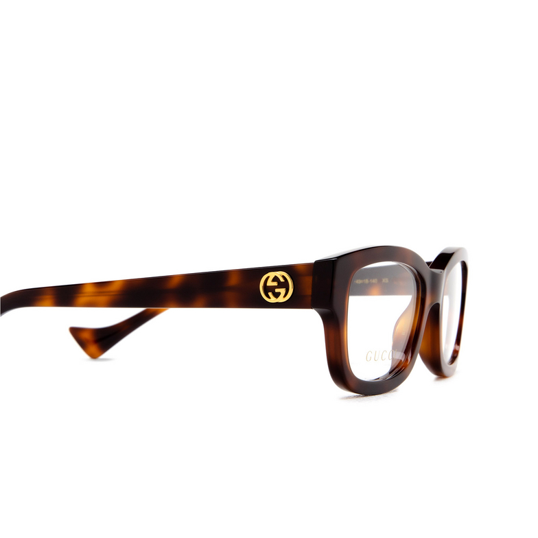 Gucci GG1259O Eyeglasses 003 havana - 3/4