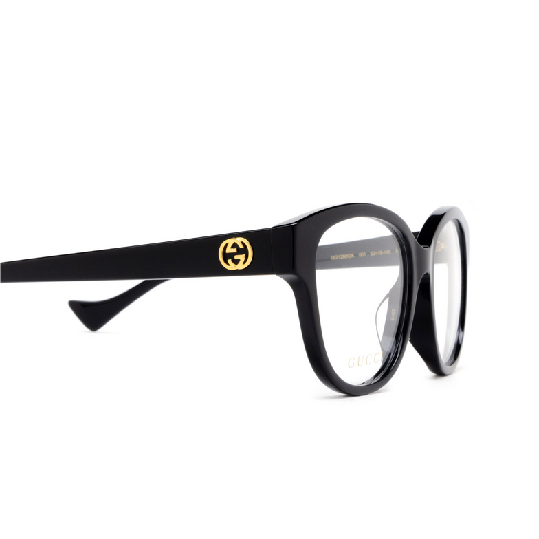Gucci GG1260OA Eyeglasses 001 black - 3/5