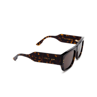 Gucci GG1262S Sunglasses 002 havana - three-quarters view