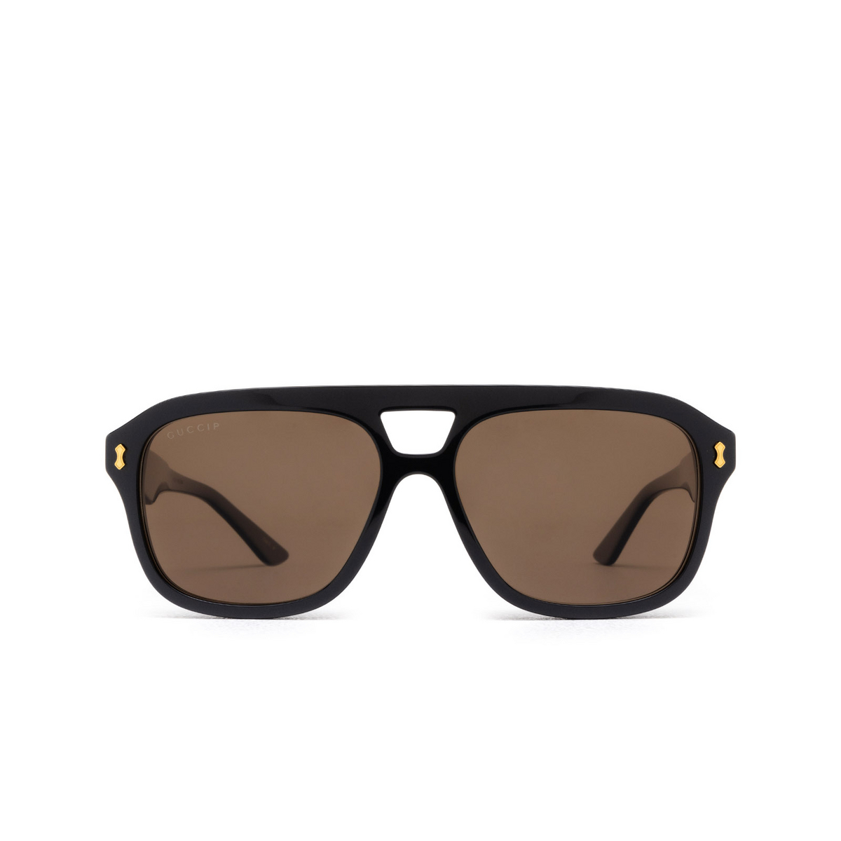 Gucci GG1263S Sunglasses 002 Black - front view