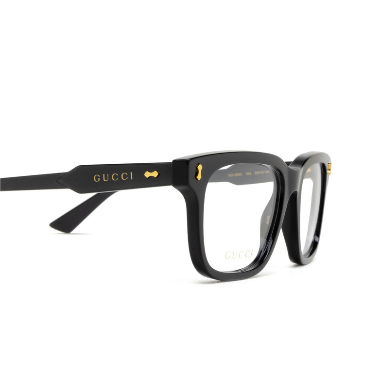 Gucci GG1265O Eyeglasses 004 black - 3/4