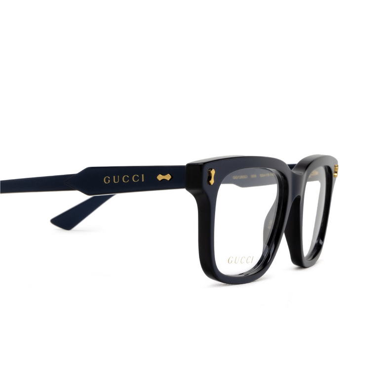 Gucci GG1265O Korrektionsbrillen 005 blue - 3/4